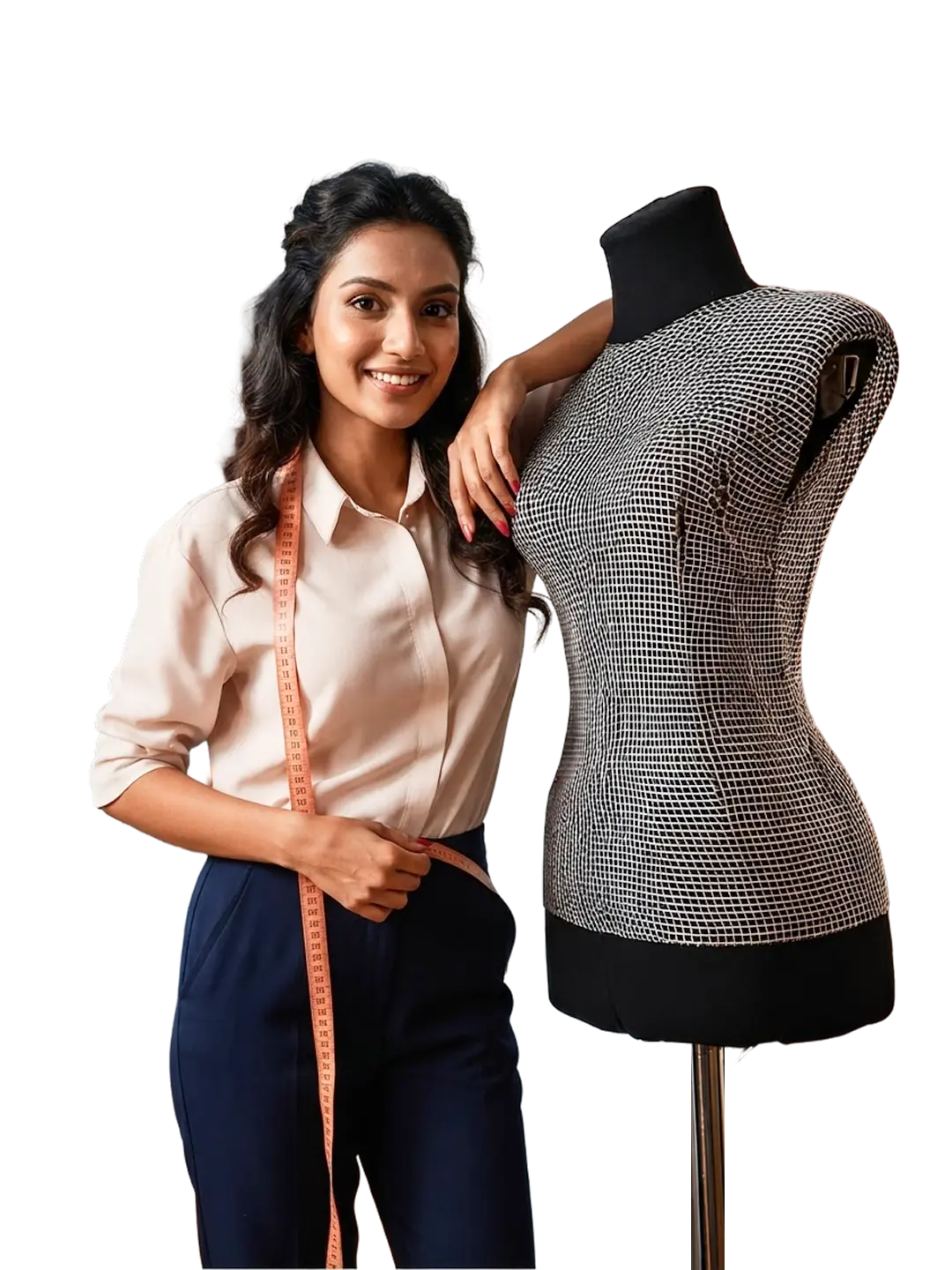 Fashion styling student at India Learns